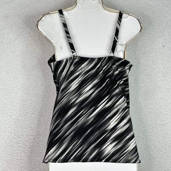 Miraclesuit Tankini Swimsuit Top‎ Womens 10 Love Knot Adjustable Straps Swimwear - Picture 7 of 15